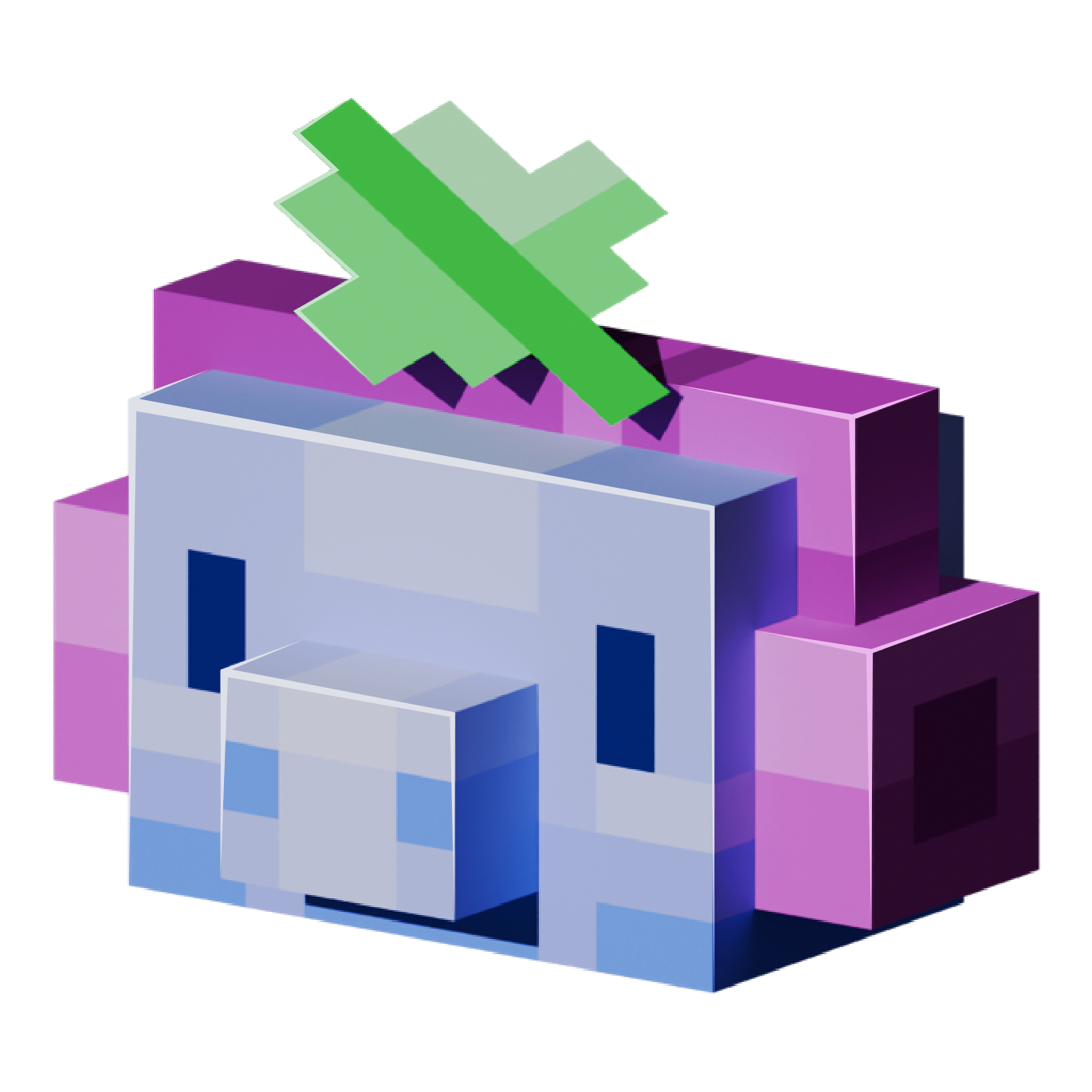 Minecraft Styled Discord Wumpus